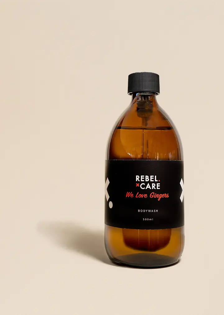 Rebel care we love gingers face body care refill